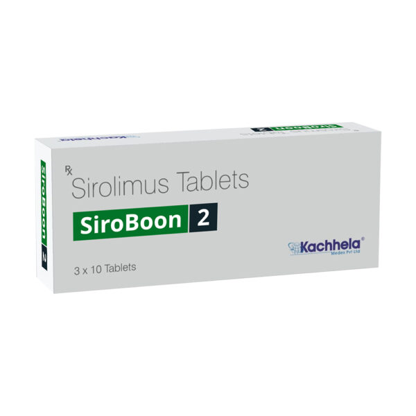 Generic Rapamycin - Siroboon 2mg Sirolimus Tablets
