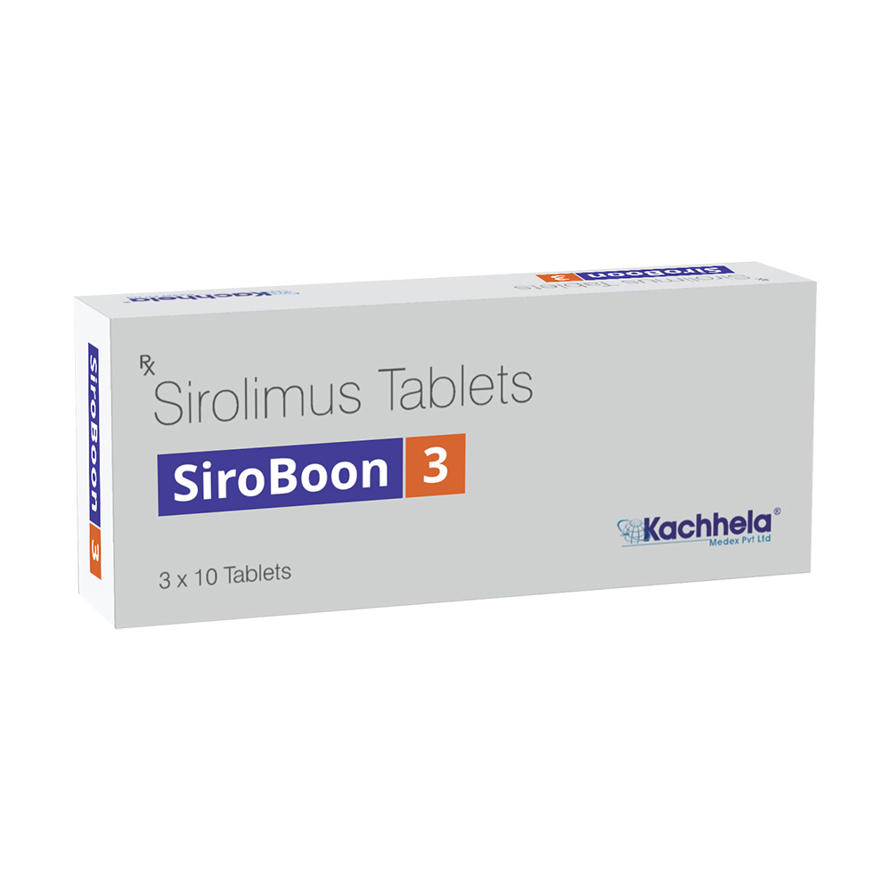 Generic Rapamycin – Siroboon 3mg Sirolimus Tablets